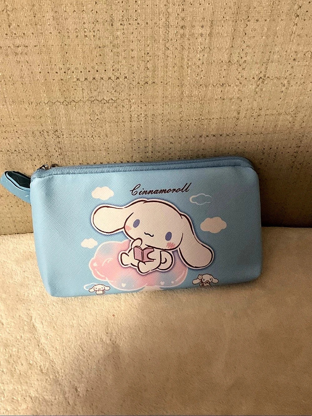 Sanrio Cinnamoroll Blue Cosmetic Pouch Like New